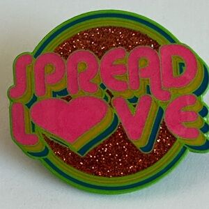 Colorful 'Spread Love' Pin (48/75) new!